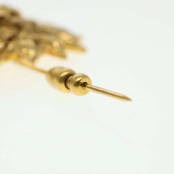 CHANEL Brooch metal Gold CC Auth 38119 - Picture 10 of 11